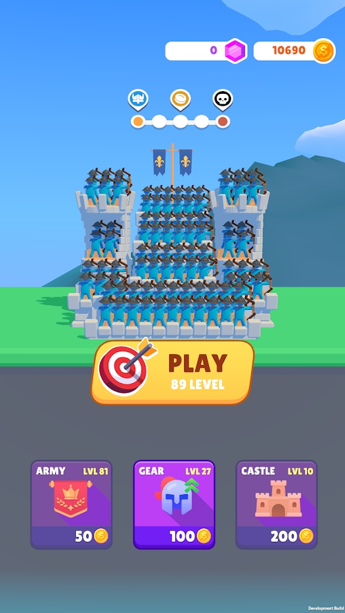 箭术堡垒：城堡战争游戏截图